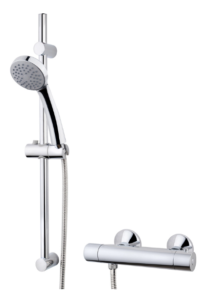 Cool Touch Thermostatic Bar Mixer Shower Pika Tools